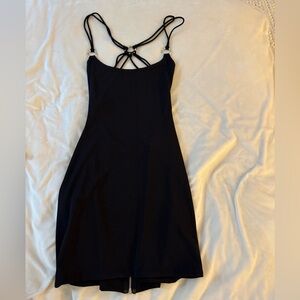 DANIELLE GUIZIO Black Strappy Dress